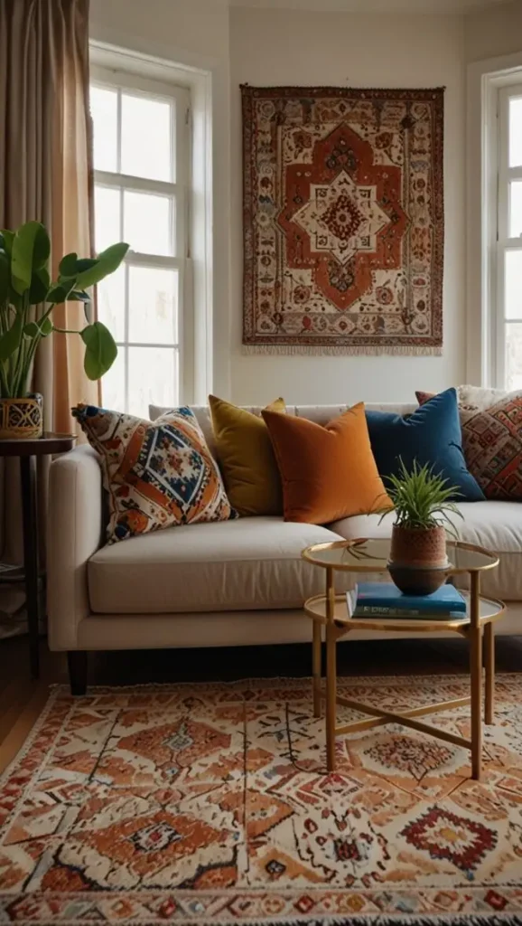 21 Best Boho Living Room Area Rugs for a Cozy Vibe 2 1. Moroccan-Inspired Rugs