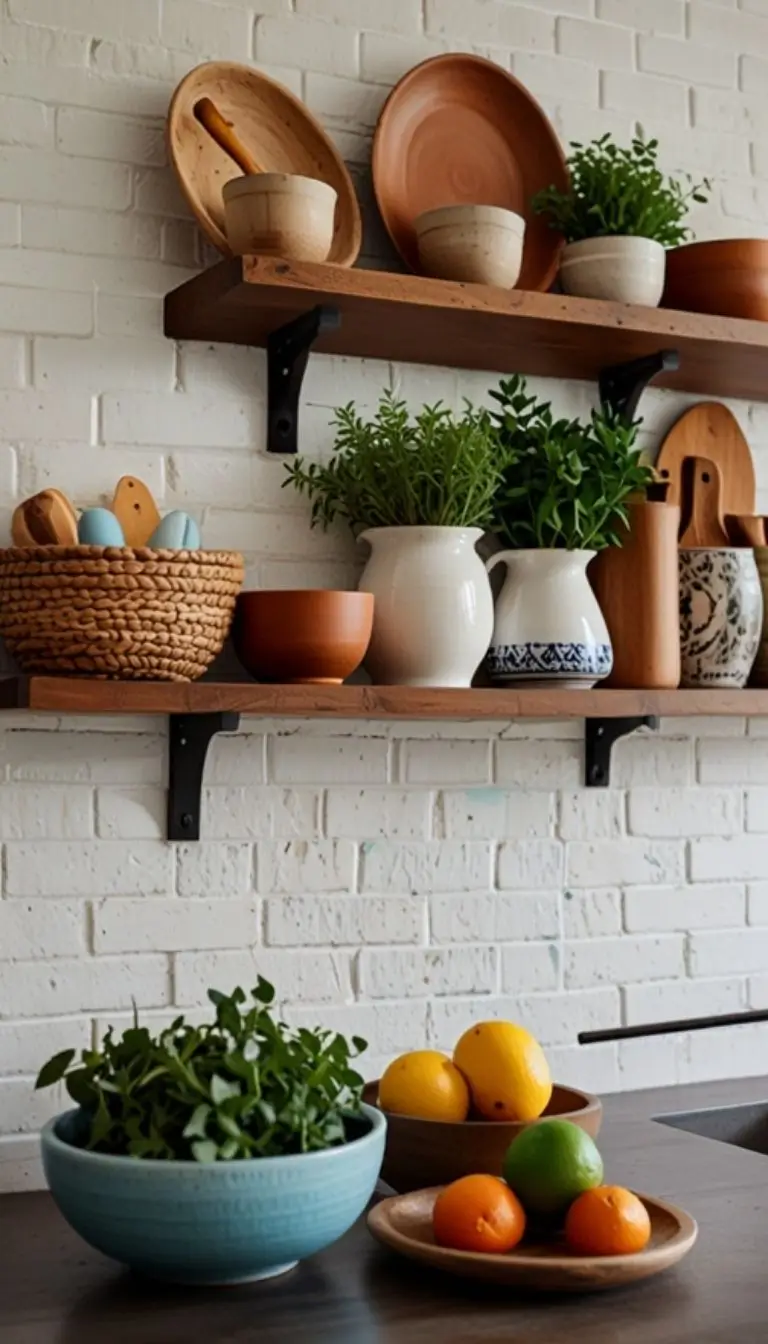 21 Boho Kitchen Bloxburg Design Ideas to Try 3 1. Play with Textured Feature Walls