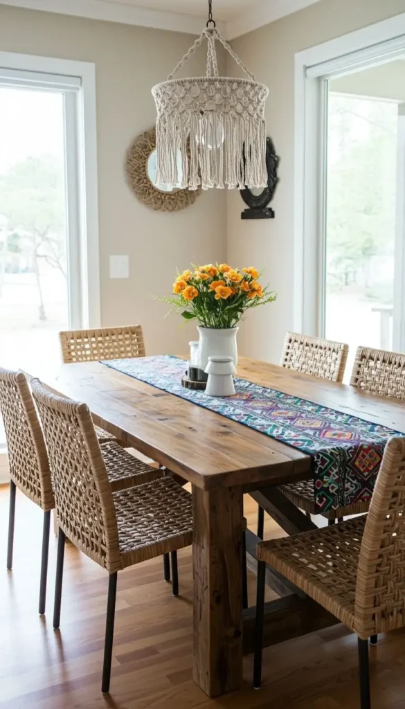 Boho and Rustic Decor Ideas to Create Cozy, Stylish Homes 3 1. Rustic Wooden Furniture