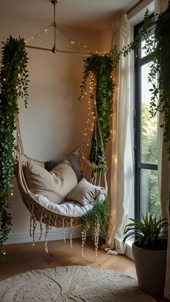 19 Best Ways to Style Boho Living Room Hanging Plants 2 1. Style a Statement Corner