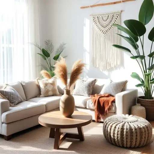 boho living room