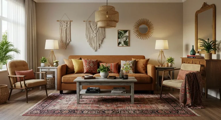 Boho Living Room Hotel