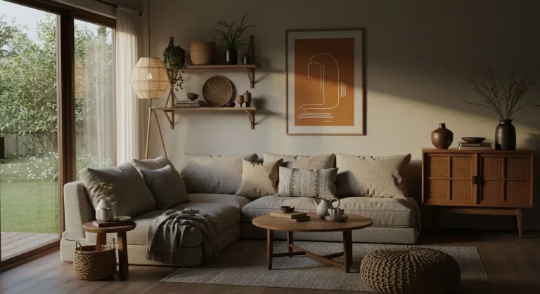 Japanese Boho Living Room Fusion Ideas