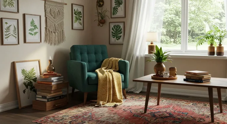 Boho Living Room Nook