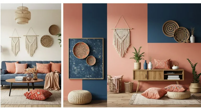 Boho Living Room Paint Color Ideas