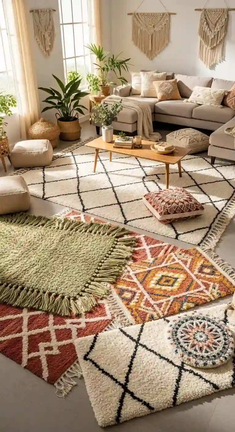 21 Best Boho Living Room Area Rugs for a Cozy Vibe 19 18. Tufted Rugs