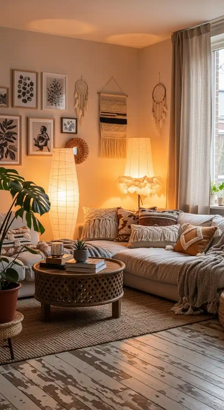 19 Best Boho Living Room Floor Lamp Styles for Warm Lighting 20 19. Paper Lantern Floor Lamps