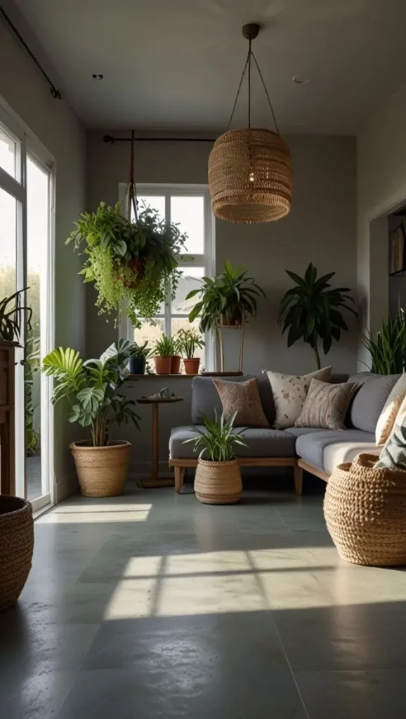 3. Add Indoor Plants for Bohemian Vibes