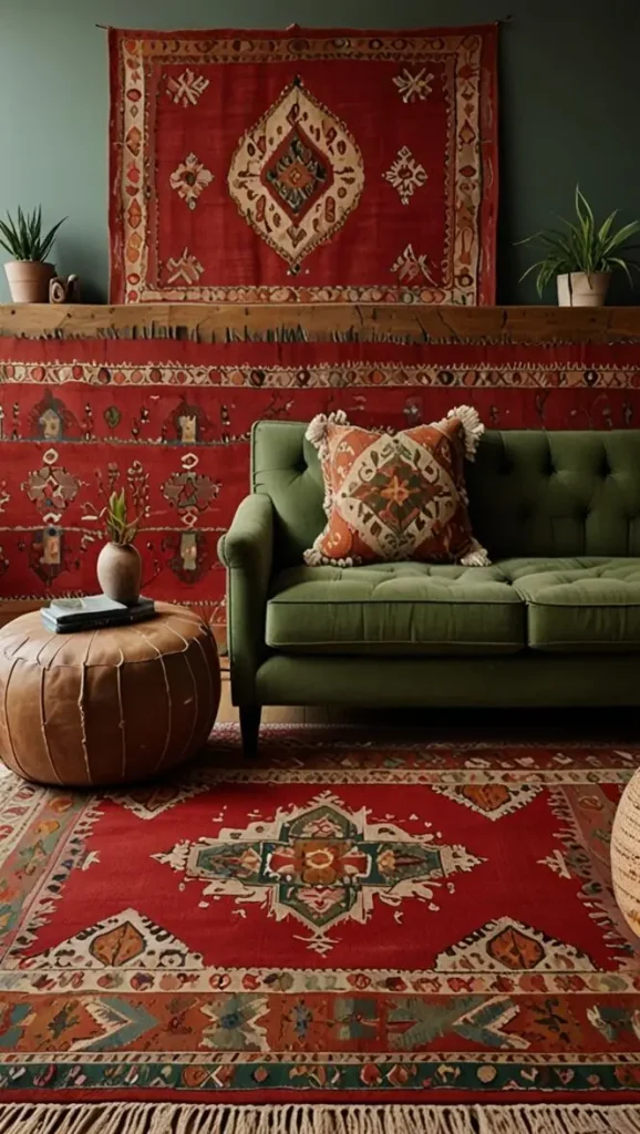 21 Best Boho Living Room Jute Rugs for a Natural Look 4 3. Layer-Friendly Textured Jute Rug