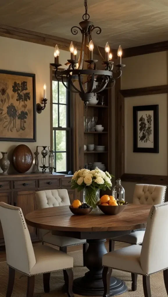 32 Stunning Boho Kitchen Goth Ideas for Dramatic Style 5 3. Moody Lighting Fixtures