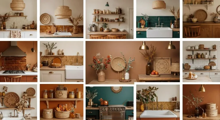 Boho Kitchen Color Schemes