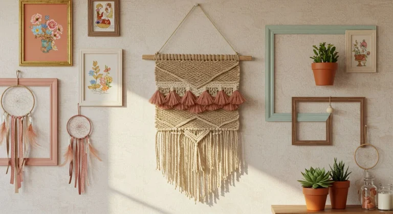 Easy DIY Boho Wall Decor Ideas