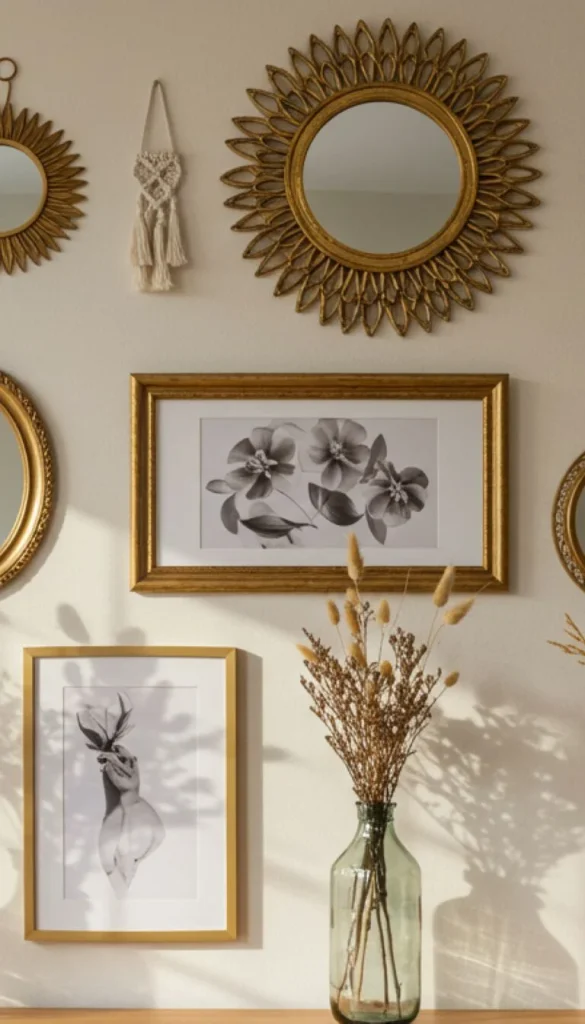 4. Bohemian Gallery Wall