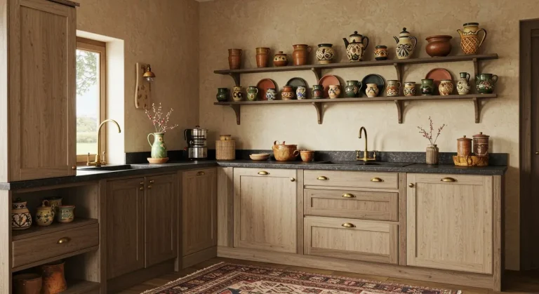 Boho Kitchen Earthy Tones