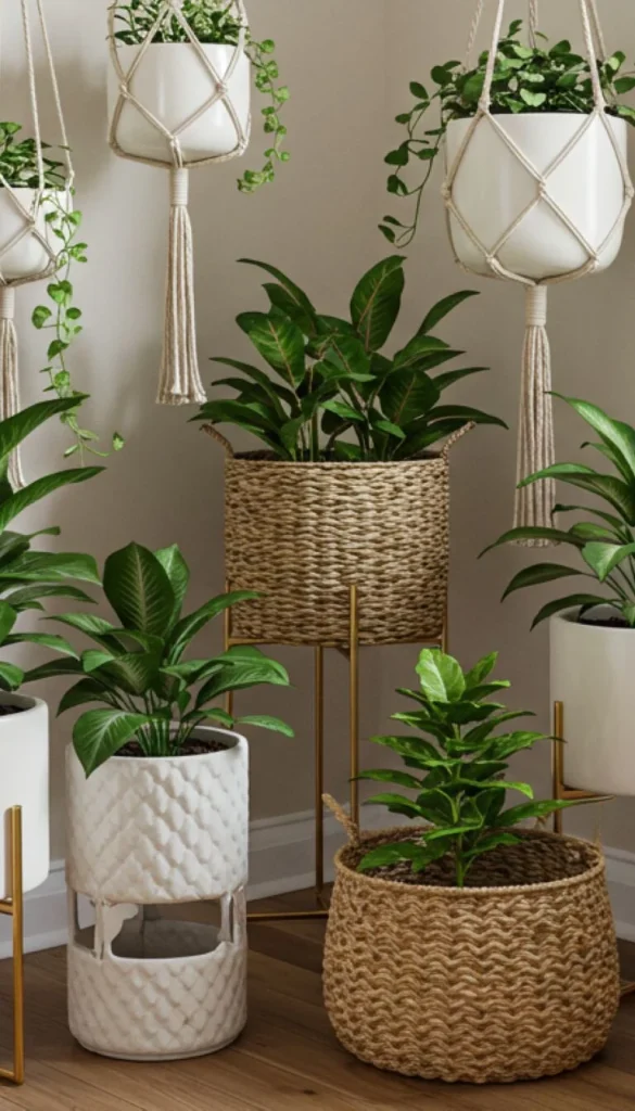 Chic Mid Century Modern Boho Home Decor Ideas to Try: 25 Stylish Tips 7 5. Indoor Plant Haven