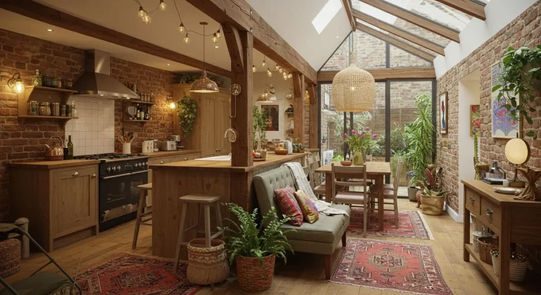 Kitchen Diner Extension Boho