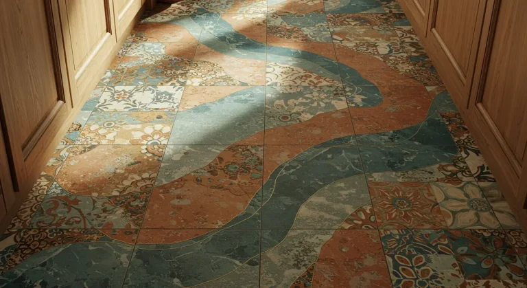 Boho Kitchen Floor Tile Inspirations