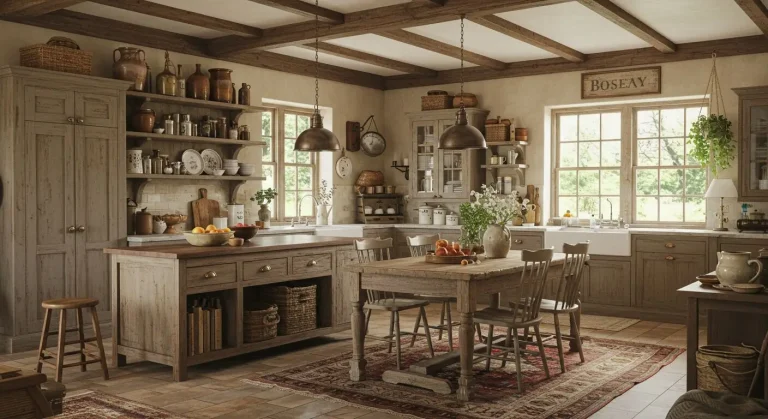 Boho Kitchen Farmhouse