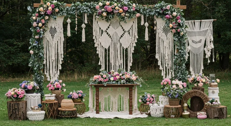 Wedding Boho Decor