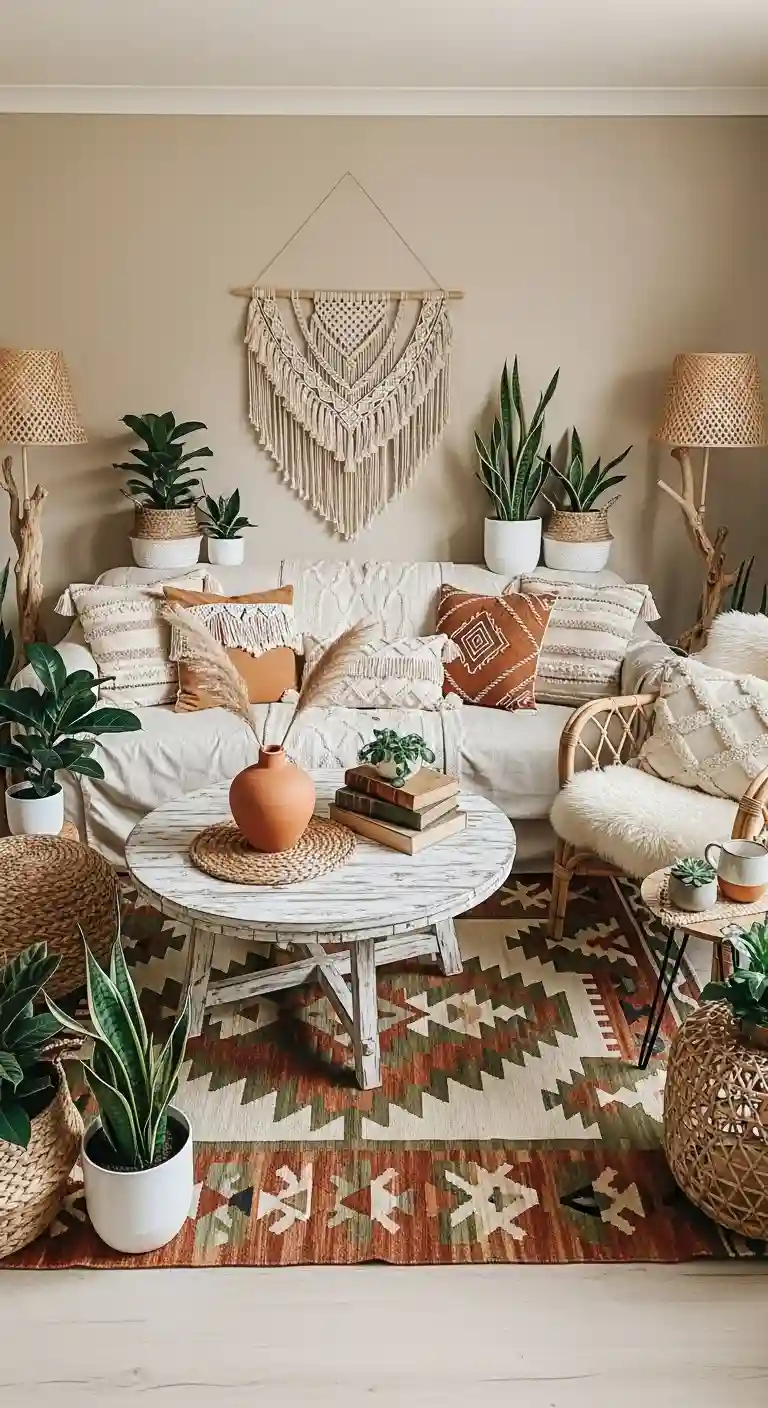 19 Best Boho Living Room Floor Lamp Styles for Warm Lighting 7 6. Wicker Shade Floor Lamps