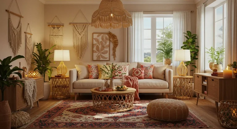 Bloxburg Boho Living Room Designs