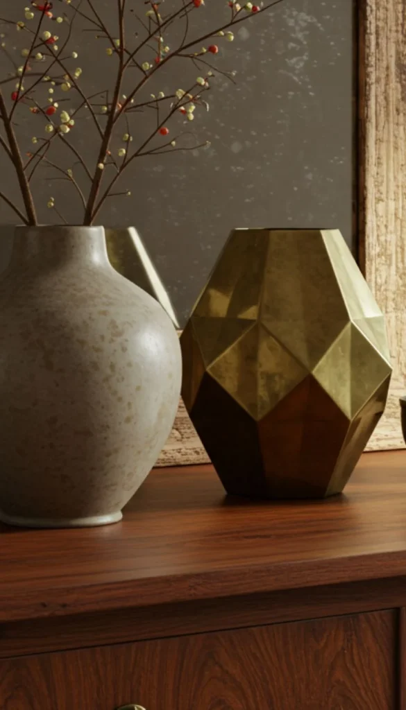 Chic Mid Century Modern Boho Home Decor Ideas to Try: 25 Stylish Tips 9 7. Boho Accessories