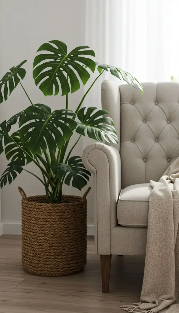 Boho and Rustic Decor Ideas to Create Cozy, Stylish Homes 9 7. Indoor Greenery