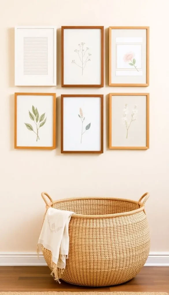7. Modern Boho Gallery Walls