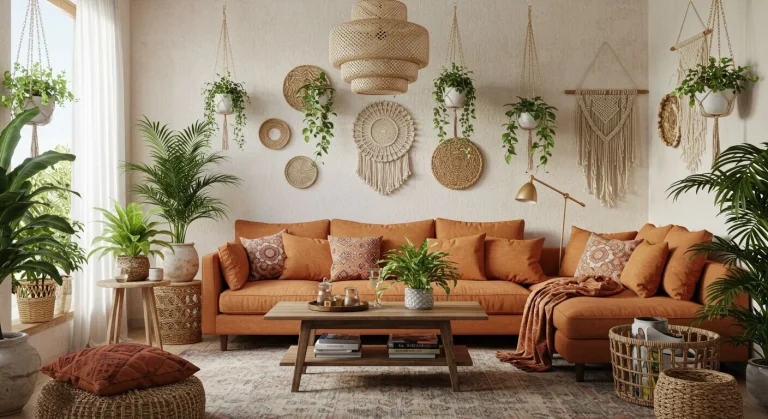 Boho Living Room Villa Ideas