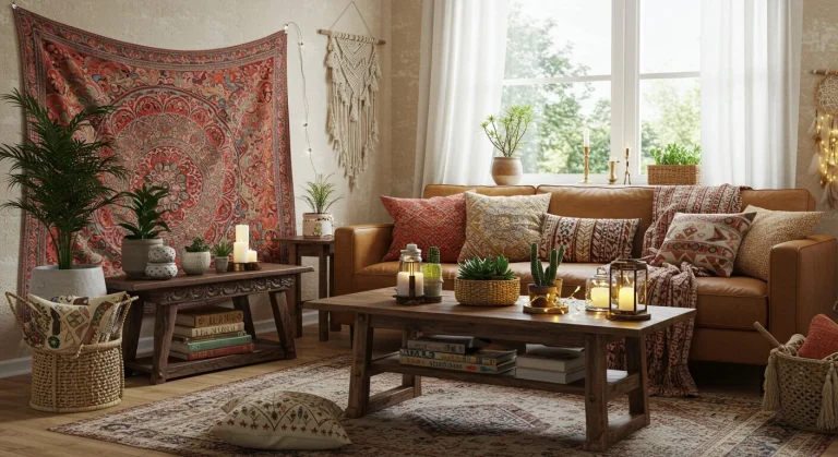 Boho Living Room Accessory Ideas