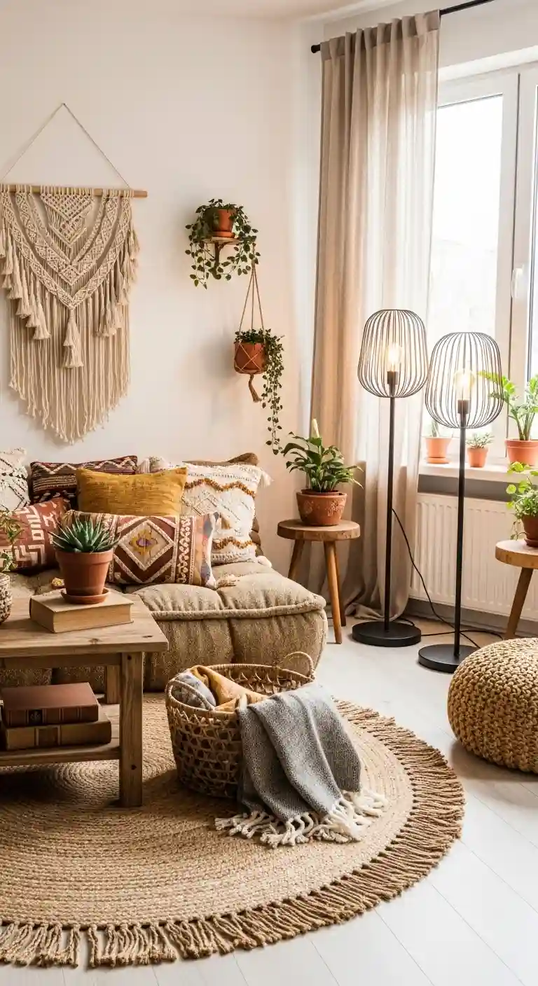 19 Best Boho Living Room Floor Lamp Styles for Warm Lighting 9 8. Metal Cage Floor Lamps