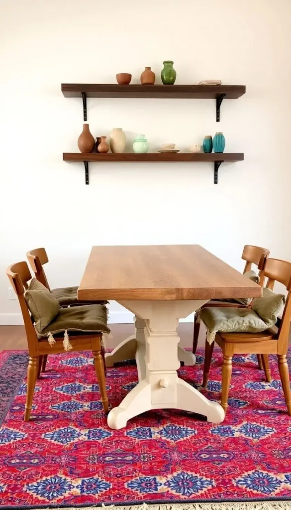 9. Vibrant Boho Rugs