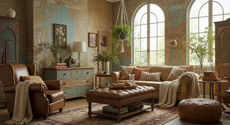 Boho Living Room Furniture Ideas