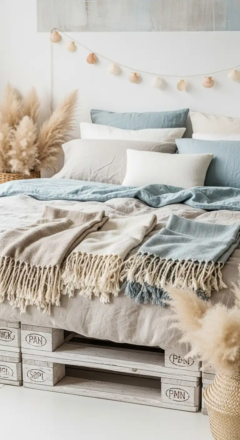 16. Low Wooden Pallet Furniture
