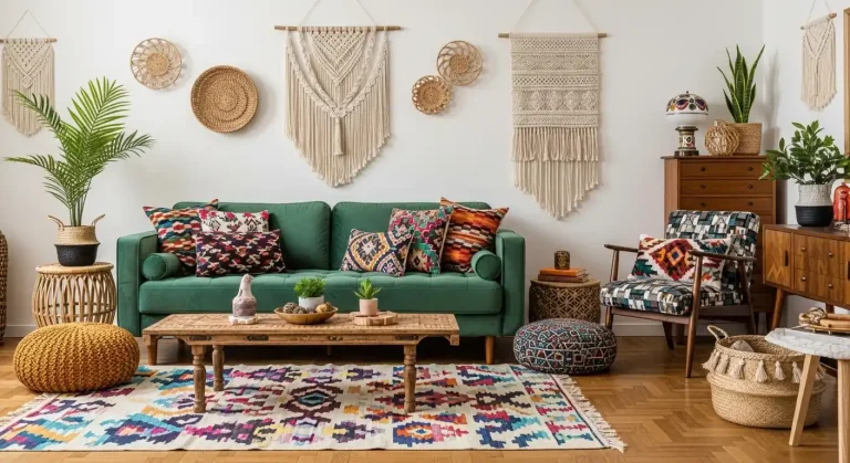 mixing bohemian patterns tips