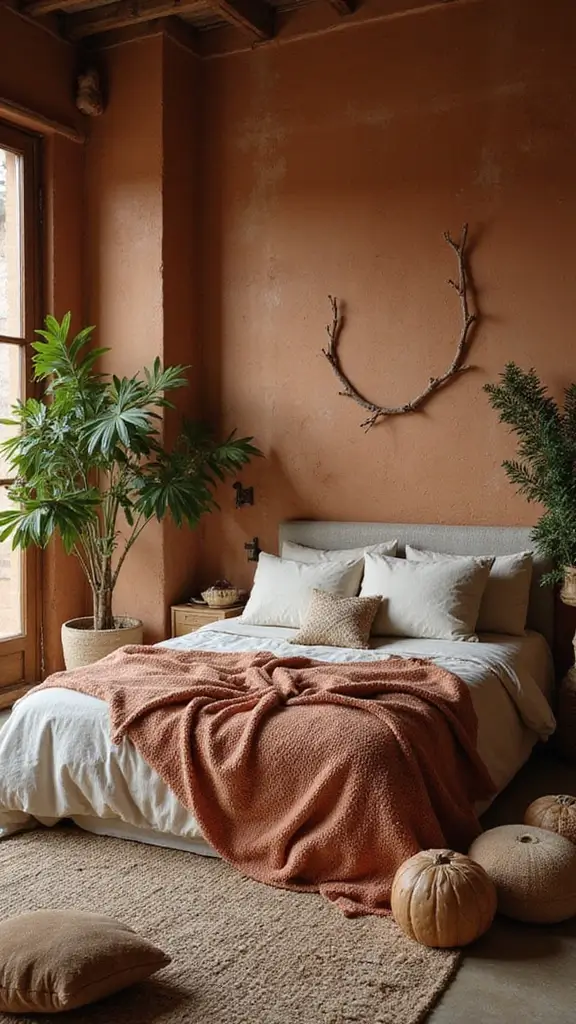Boho Bedroom Decor Ideas: 21 Inspiring Ways to Bring Free-Spirited Style Home 15 Boho Bedroom Decor Ideas: 17 Inspiring Ways to Bring Free-Spirited Style Home - 13. Earthy Color Palette