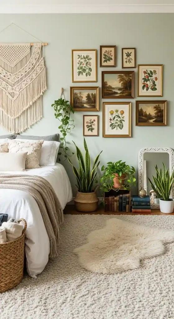 Cozy Boho Bedroom Ideas: 25 Warm and Inviting Styles You’ll Want to Copy 14 12. Playful Patterns and Textures