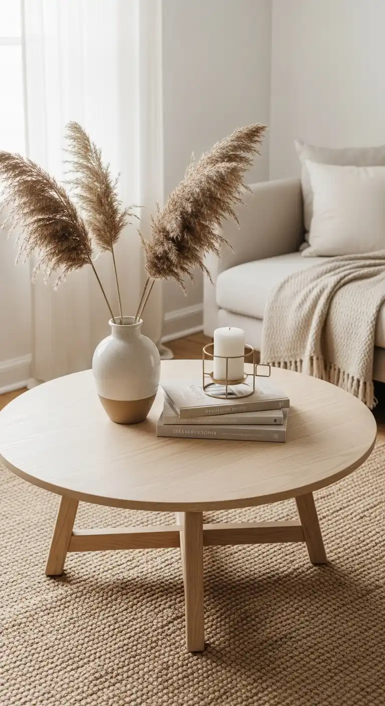 Scandinavian Boho Ideas to Create a Warm Minimalist Space 19 17. Sheer White Layered Curtains