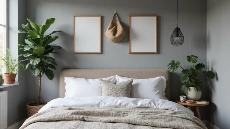 grey boho bedroom ideas