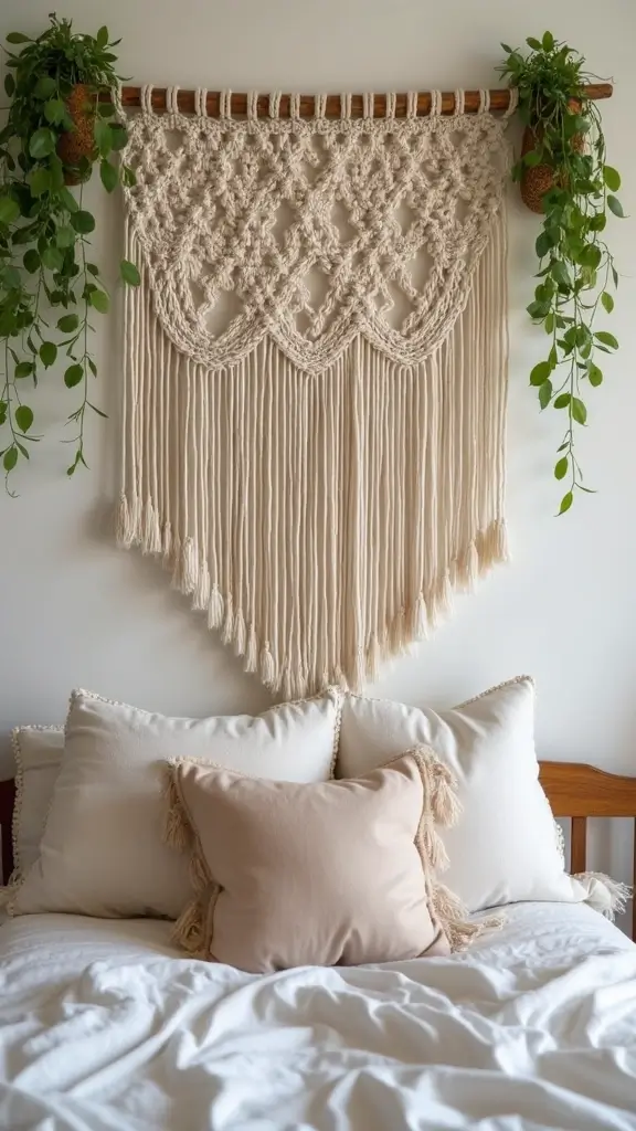 Boho Bedroom Decor Ideas: 21 Inspiring Ways to Bring Free-Spirited Style Home 4 Boho Bedroom Decor Ideas: 17 Inspiring Ways to Bring Free-Spirited Style Home - 2. Macramé Wall Hangings