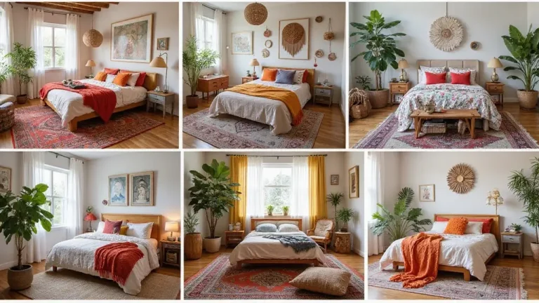 colorful boho bedroom ideas