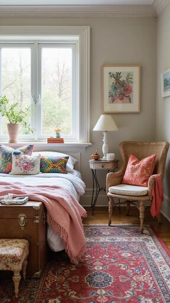 Colorful Boho Bedroom Ideas: 28 Playful Designs Bursting with Personality 10 Colorful Boho Bedroom Ideas: 28 Playful Designs Bursting with Personality - 8. Unique Furniture Finds