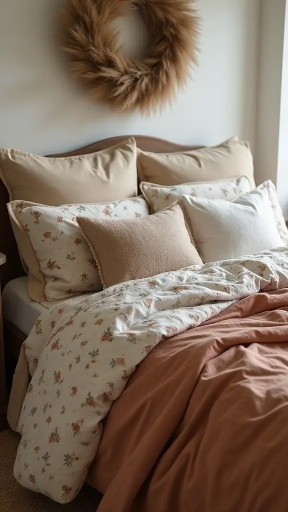 35 Modern Boho Bedroom Ideas for a Fresh, Trendy Look 29 35 Modern Boho Bedroom Ideas for a Fresh, Trendy Look - 27. Mix-and-Match Bedding