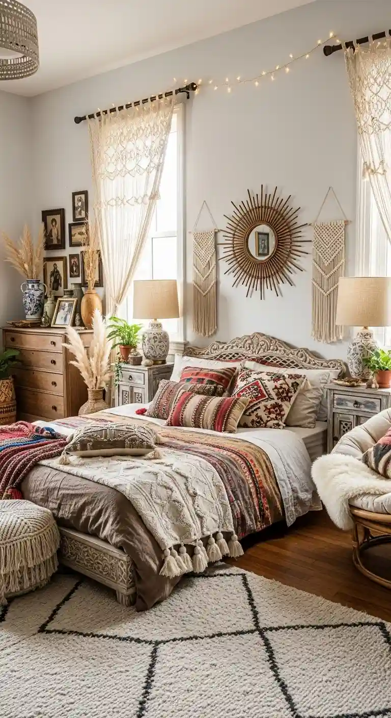 boho master room bedroom ideas