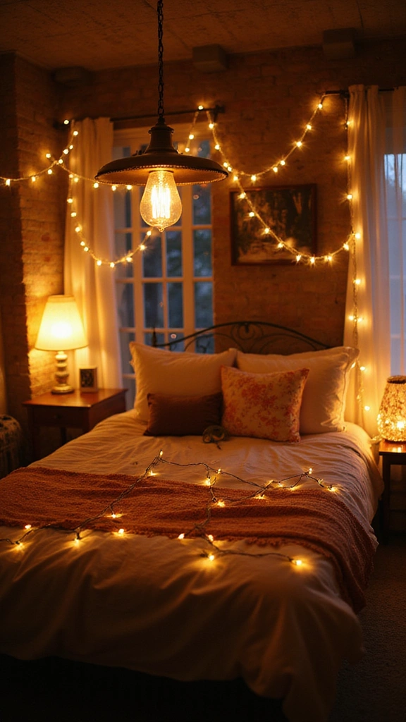 Boho Bedroom Decor Ideas: 21 Inspiring Ways to Bring Free-Spirited Style Home 10 Boho Bedroom Decor Ideas: 17 Inspiring Ways to Bring Free-Spirited Style Home - 8. Bohemian Lighting