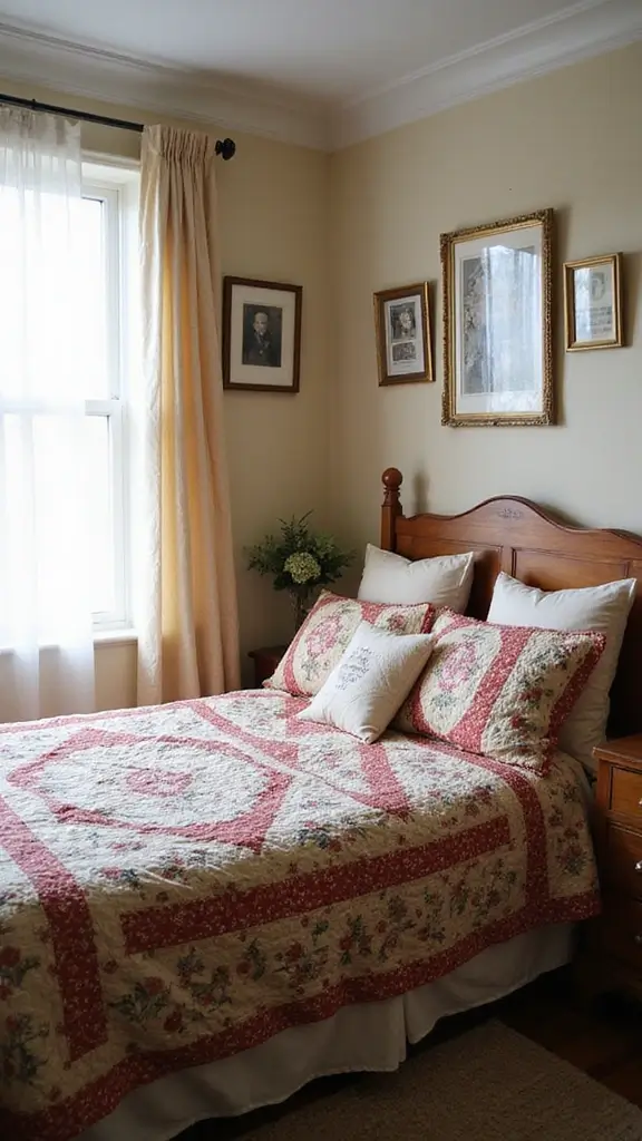 Grey Boho Bedroom Ideas: 29 Chic Neutrals with a Touch of Bohemian Flair 30 Grey Boho Bedroom Ideas: 29 Chic Neutrals with a Touch of Bohemian Flair - 29. Personalized Touches with Family Heirlooms