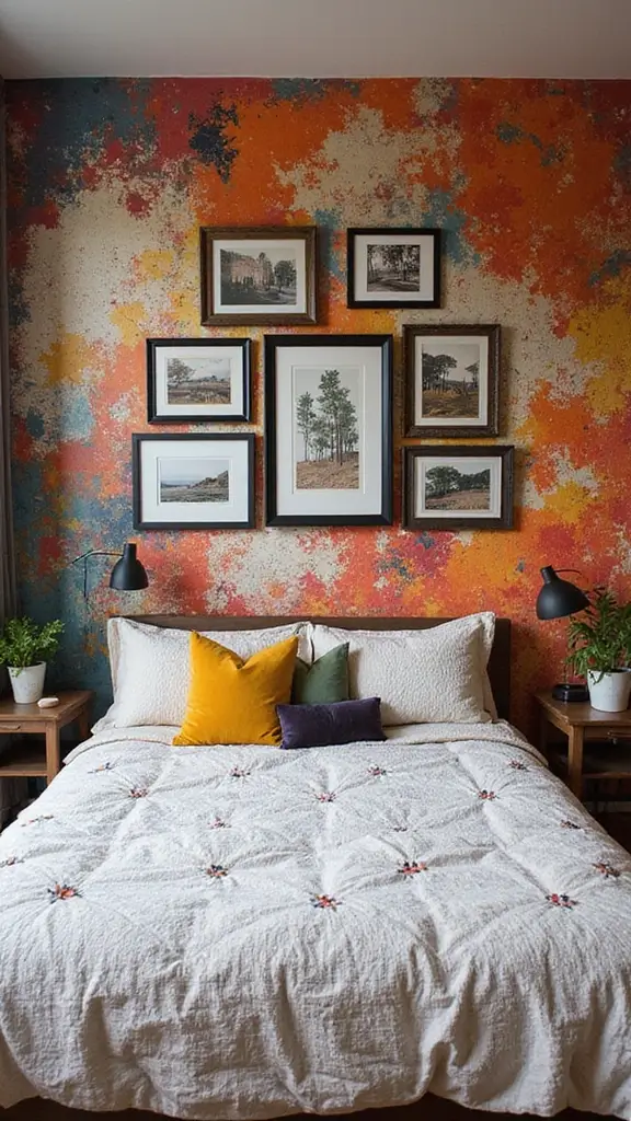 35 Modern Boho Bedroom Ideas for a Fresh, Trendy Look 6 35 Modern Boho Bedroom Ideas for a Fresh, Trendy Look - 4. Statement Wall