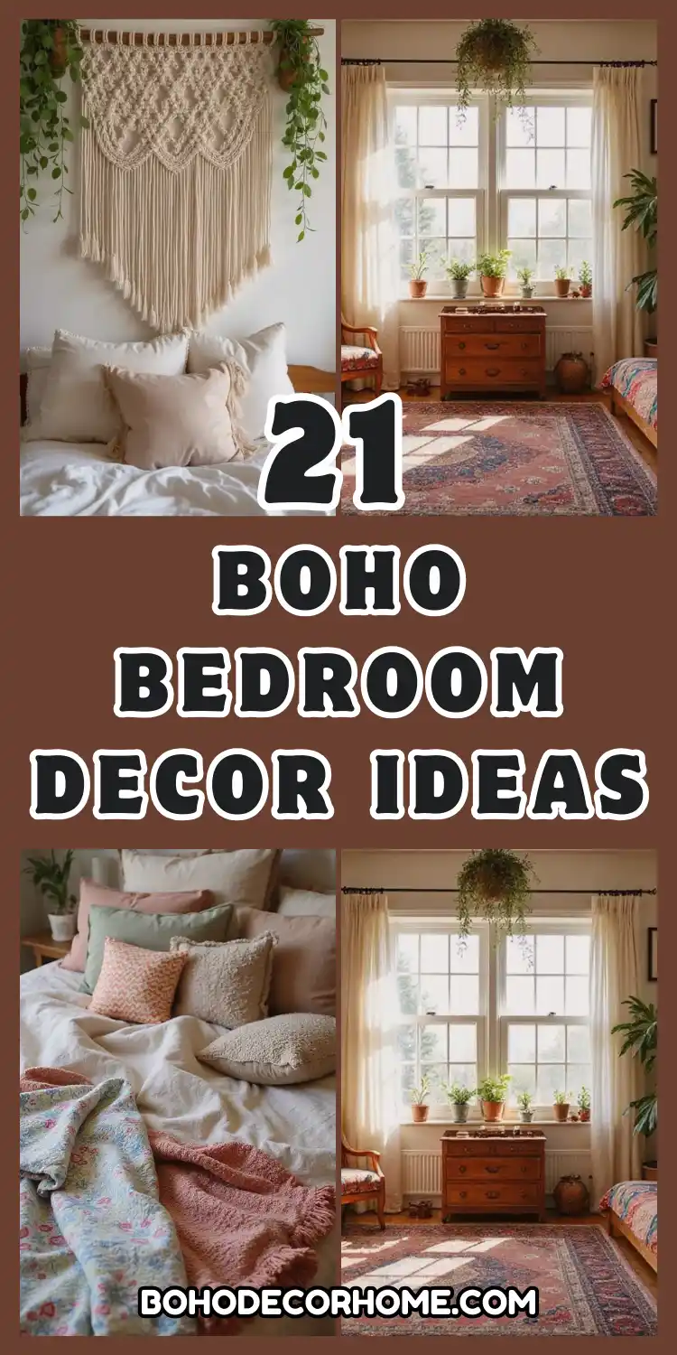 Boho Bedroom Decor Ideas: 21 Inspiring Ways to Bring Free-Spirited Style Home 2 Boho Bedroom Decor