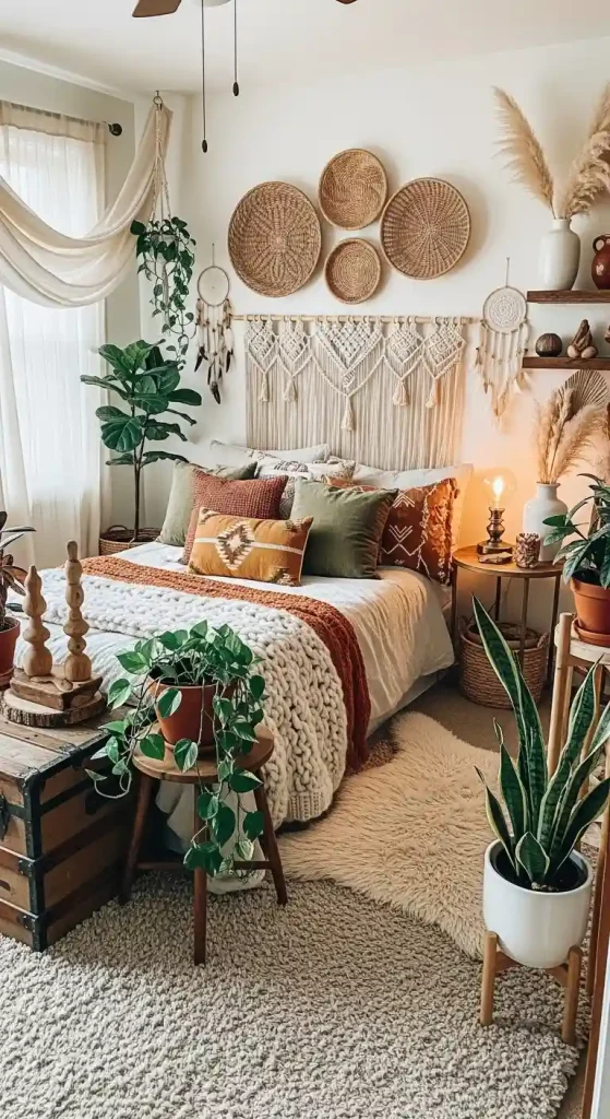 Why Boho Bedroom Is Trending and How to Get the Look 2 What Makes Boho Bedrooms Popular