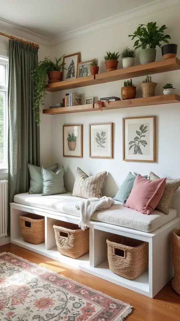 35 Modern Boho Bedroom Ideas for a Fresh, Trendy Look 12 35 Modern Boho Bedroom Ideas for a Fresh, Trendy Look - 10. Creative Storage Solutions